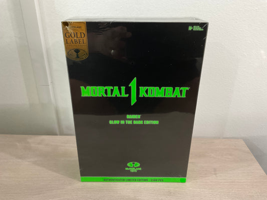 Mortal Kombat – Raiden Glow In The Dark Edition Gold Label 7" Figure