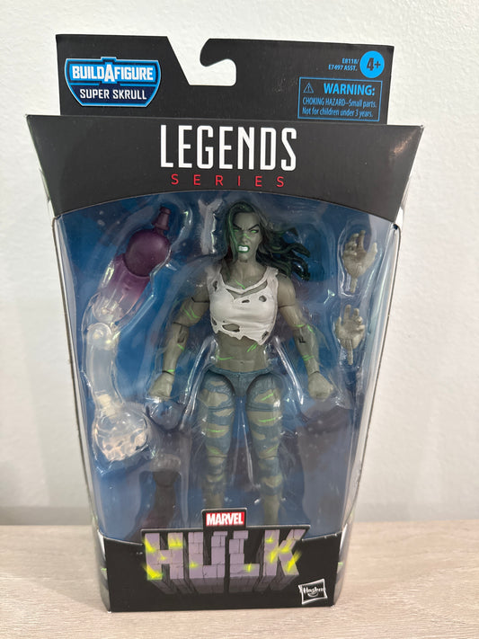 Marvel Legends Series 6-Inch Collectible She-Hulk Action Figure (Super Skrull BAF)