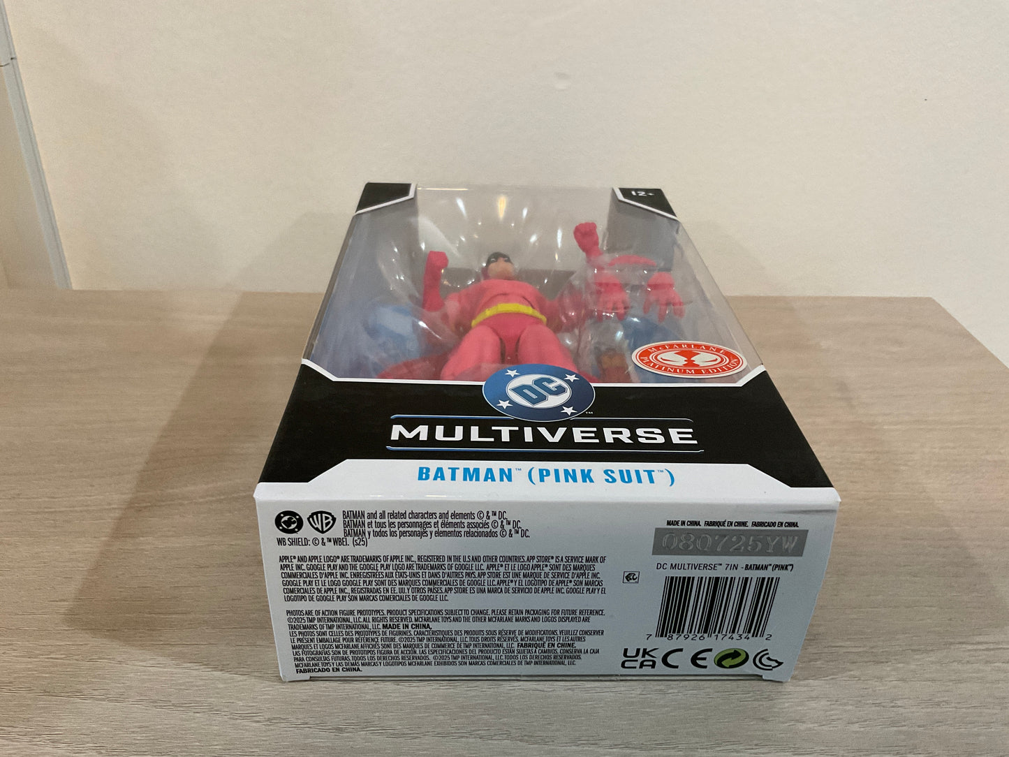 McFarlane DC Multiverse Batman Pink Suit Red Platinum Edition 7-Inch Action Figure