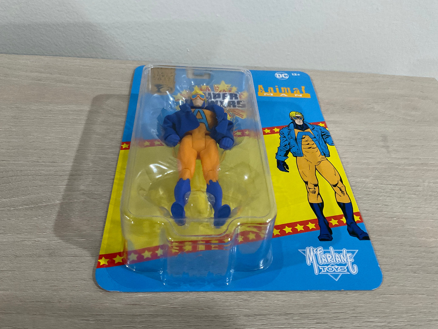 Animal Man (DC Super Powers) 4.5″ Gold Label Figure – Exclusive (Substandard Card 3)