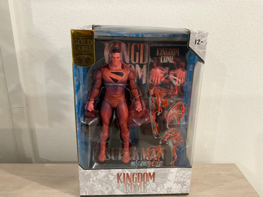 DC Multiverse – Superman (Kingdom Come) Gold Label Cover Recreations 7" Figure – SDCC 2025 Exclusive (Substandard)