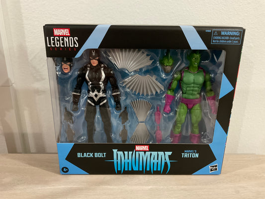 Marvel Legends Series Inhumans Black Bolt & Marvel’s Triton 6-Inch Action Figure 2-Pack