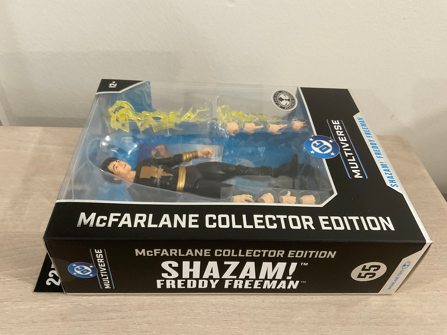 DC Multiverse McFarlane Collector Edition #55 Shazam Freddy Freeman 7-In Figure - Platinum Chase