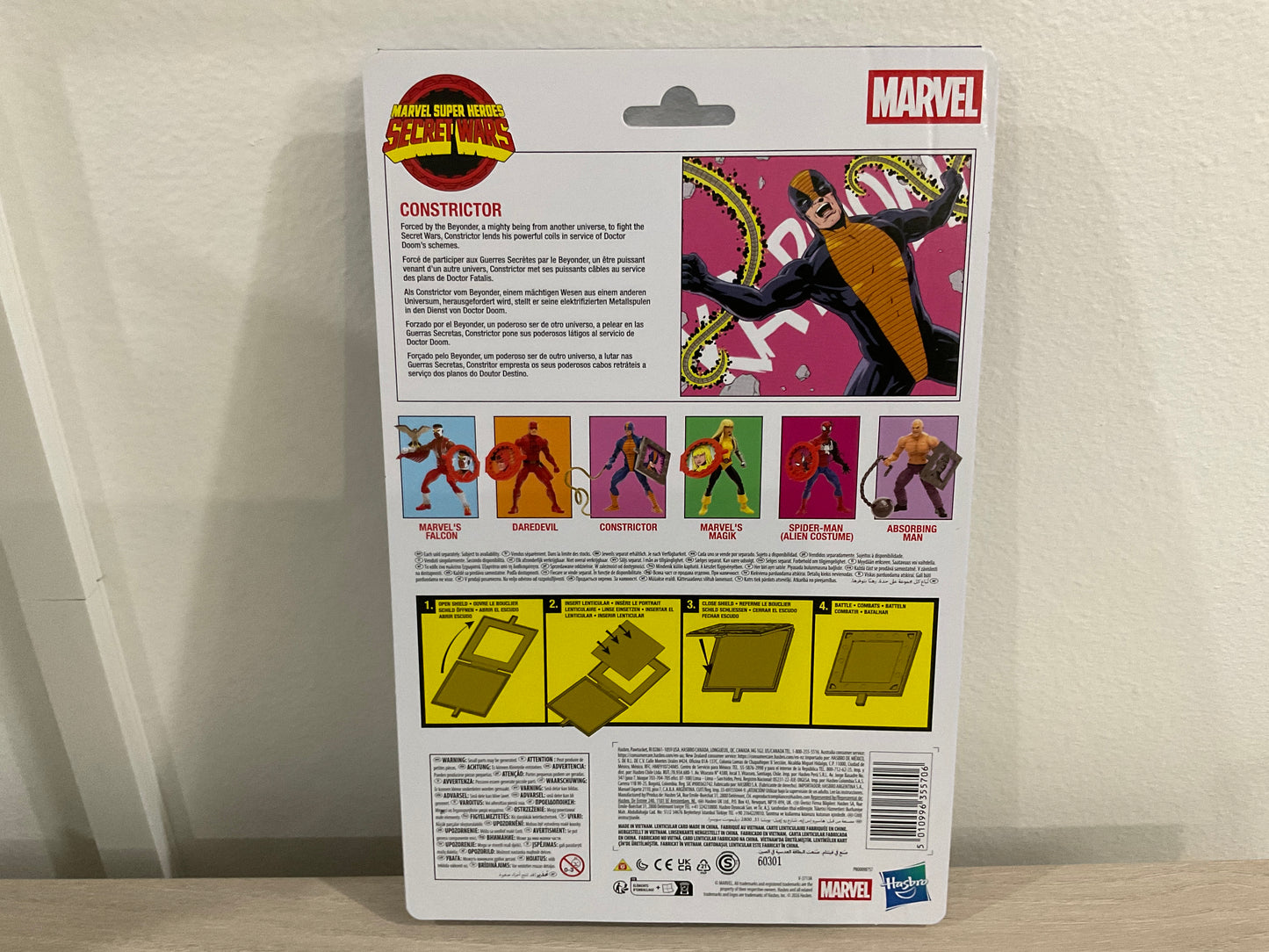 Secret Wars Marvel Legends Series Constrictor 6-Inch Action Figure