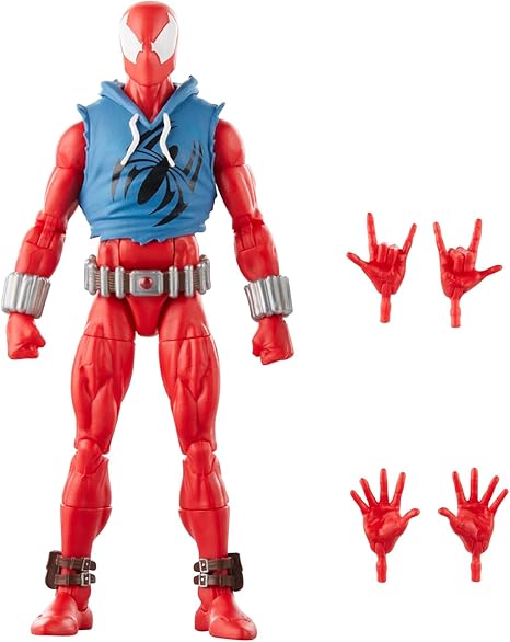 Marvel Legends Series Scarlet Spider 6-Inch Action Figure – Spider-Man Comics Collectible