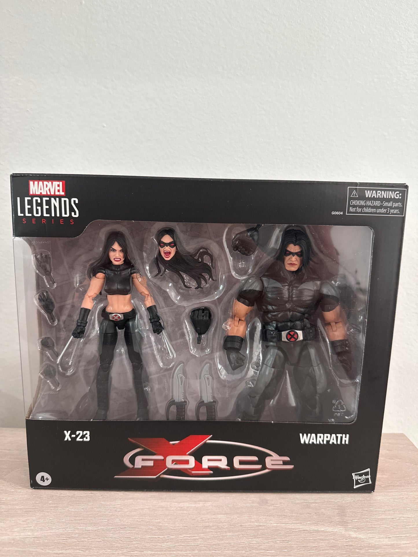 X-Force Marvel Legends Warpath and X-23 Action Figure 2-Pack