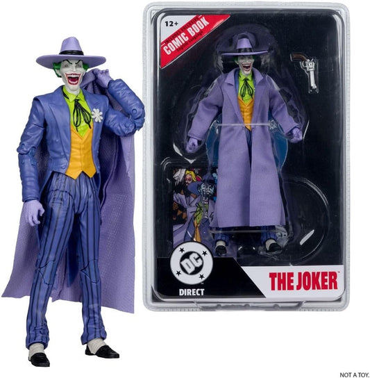 The Joker (Crisis on Infinite Earths) 7-Inch Action Figure with Comic – DC Page Punchers