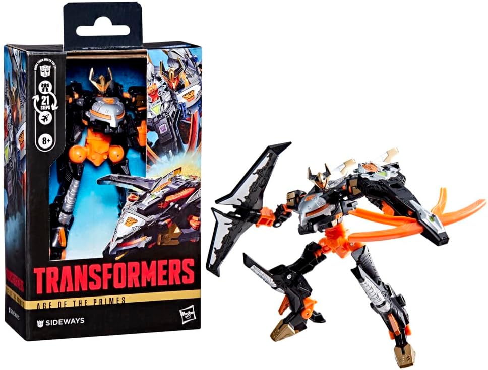 Transformers Age of the Primes Sideways Deluxe Class – Substandard Box
