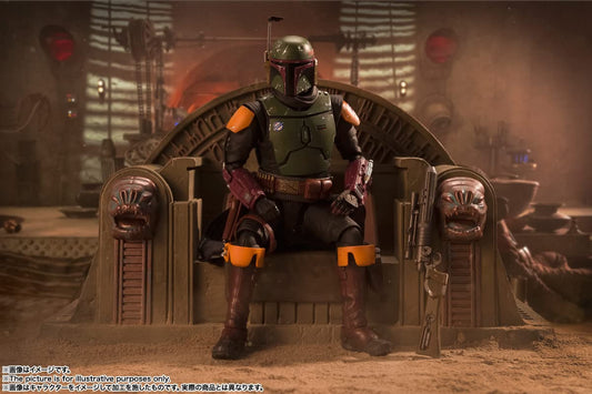 S.H.Figuarts Boba Fett The Book of Boba Fett 6-Inch Action Figure Bandai