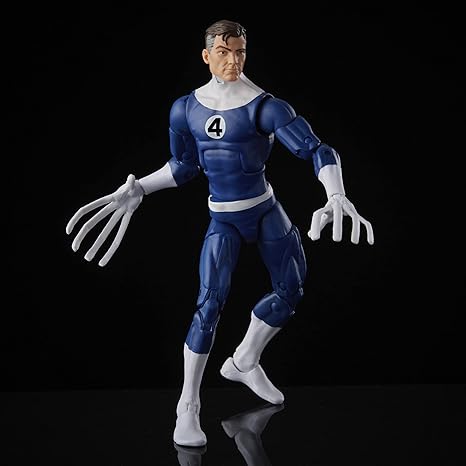 Marvel Legends Series Retro Fantastic Four Mr. Fantastic 6-Inch Action Figure