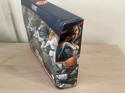 Marvel Legends Series S.H.I.E.L.D. 3-Pack – Dum Dum Dugan, Sharon Carter & Nick Fury Jr. 6" Figures (Damaged Packaging 5)