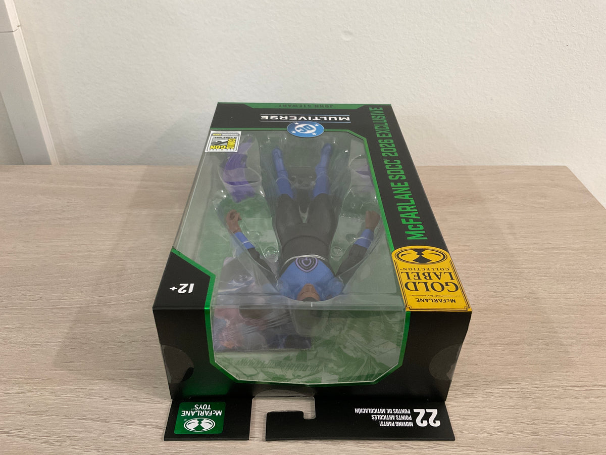 DC Multiverse John Stewart (Ultraviolet Lantern) Gold Label 7" Action Figure - 2026 SDCC Exclusive