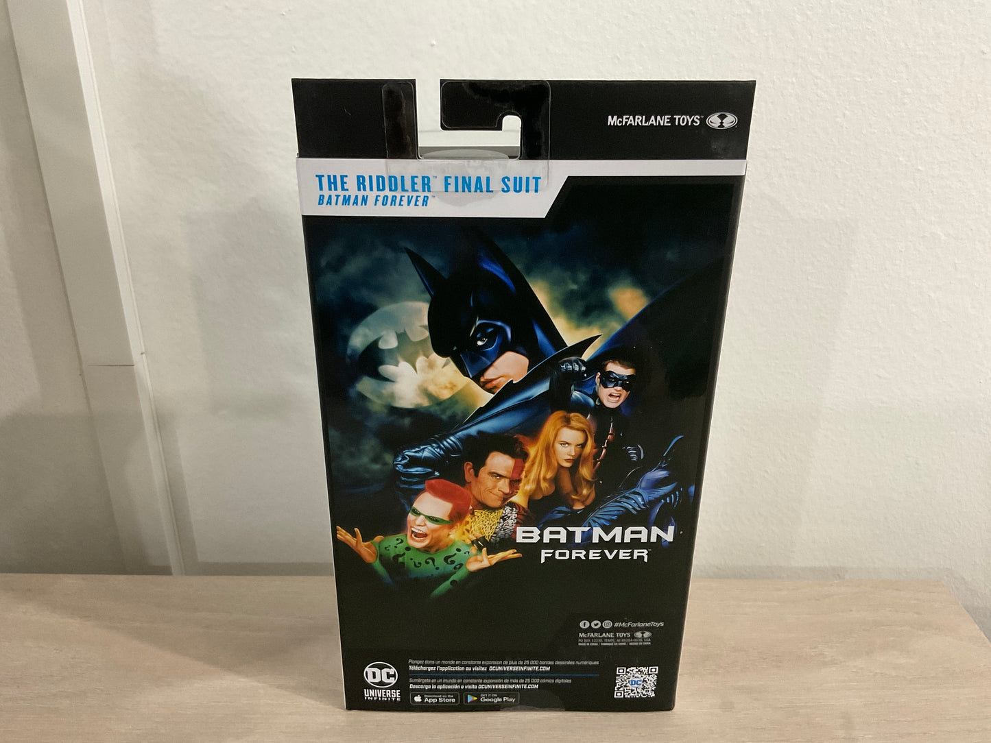 Batman Forever (1995) - The Riddler (Final Suit) DC Multiverse Red Platinum Edition 7" Scale Action Figure
