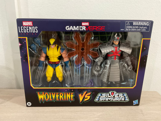 Marvel Legends Gamerverse Wolverine vs. Silver Samurai 2-Pack – 6-Inch Figures