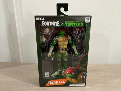 NECA Fortnite x Teenage Mutant Ninja Turtles Ultimate Raphael 7-Inch Scale Action Figure