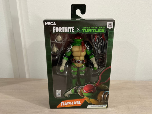 NECA Fortnite x Teenage Mutant Ninja Turtles Ultimate Raphael 7-Inch Scale Action Figure