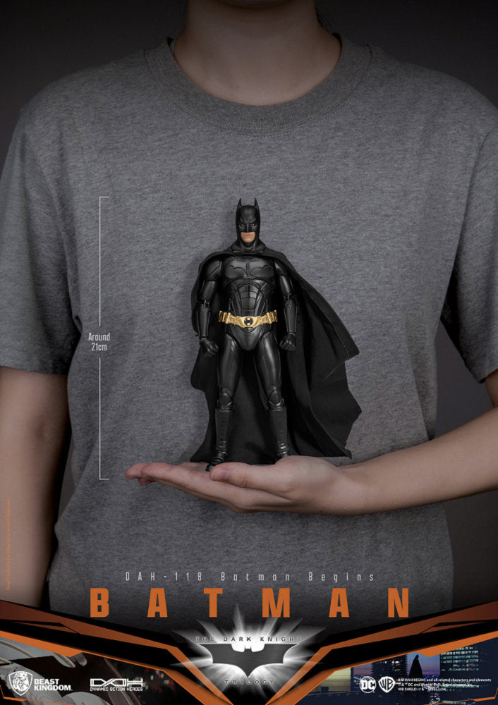 Beast Kingdom Batman Begins Dynamic 8ction Heroes DAH-118 Batman Action Figure