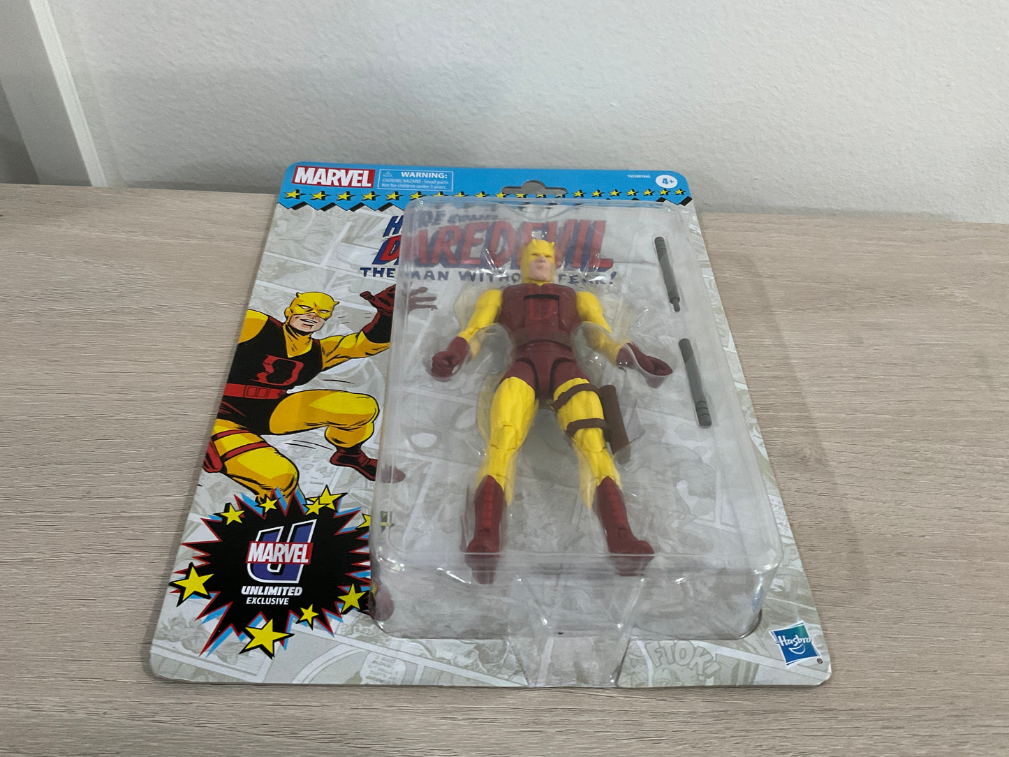 Marvel Legends Daredevil Yellow Suit Marvel Unlimited Exclusive 6-Inch Action Figure