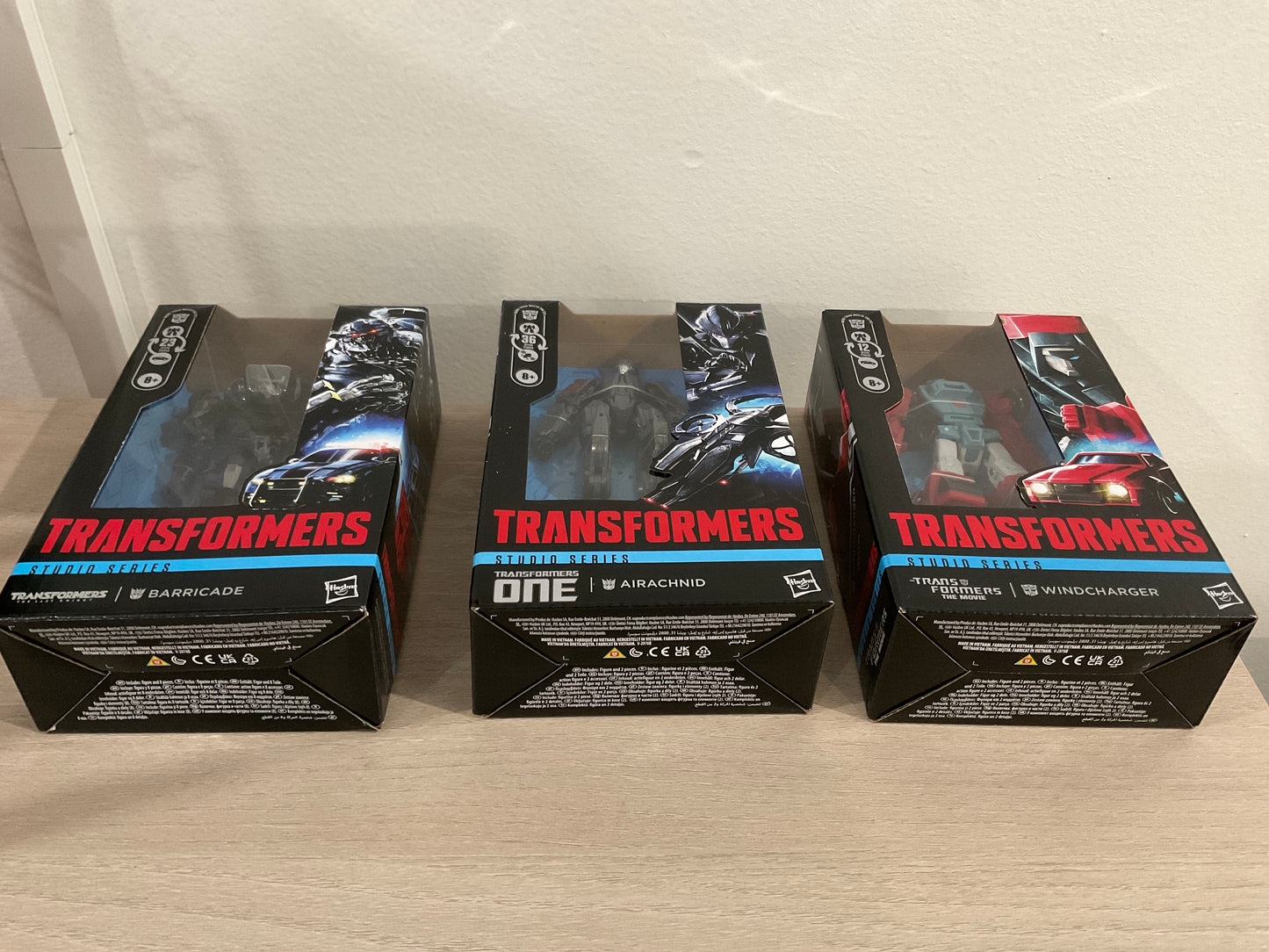 Transformers Studio Series Premier Deluxe Wave 29 Case of 3 Action Figures
