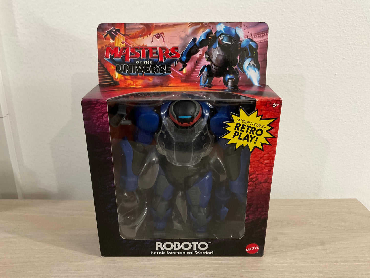 Masters of the Universe 2026 Movie Origins Deluxe Roboto Action Figure – Mechanical Warrior Substandard