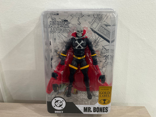 Mr. Bones (Infinity Inc. #16) Gold Label 7" Action Figure w/ Lithograph – McFarlane DC Multiverse