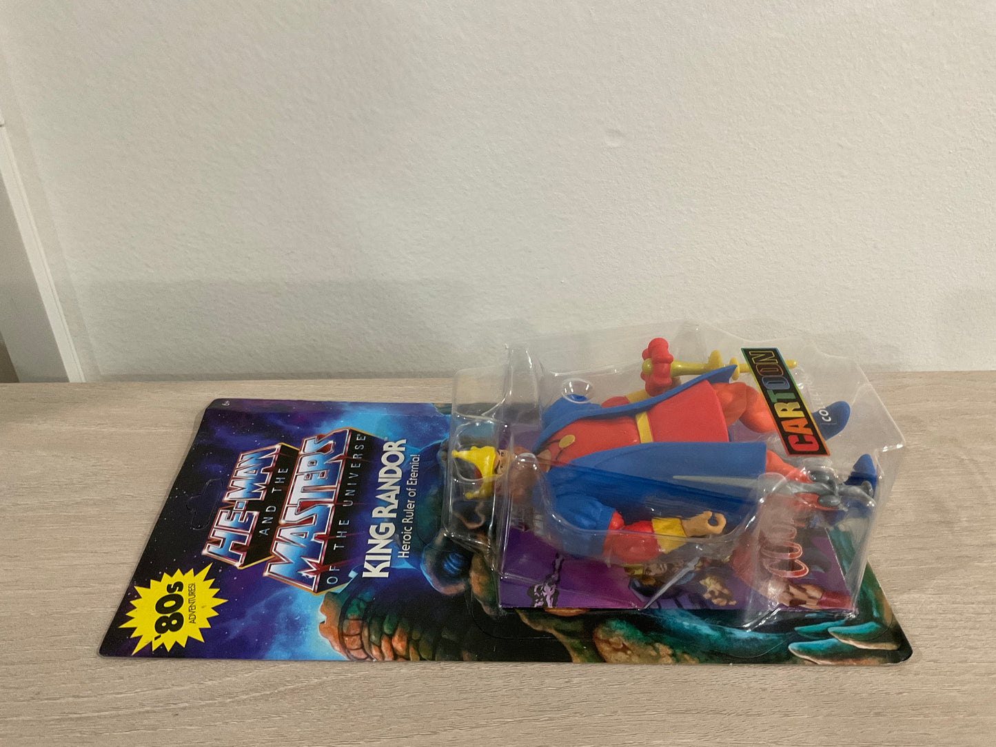 Masters of the Universe Origins King Randor Cartoon Collection 5.5-Inch Figure Mattel - Substandard Card 4