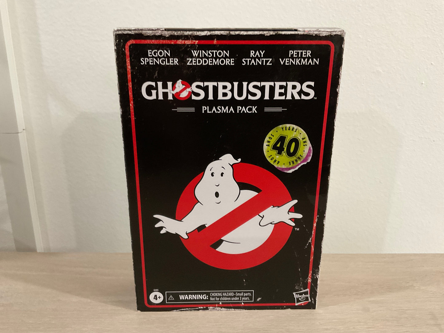 Ghostbusters Plasma Pack O-Ring Action Figure Set 40th Anniversary 3.75-In Hasbro