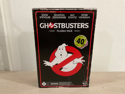 Ghostbusters Plasma Pack O-Ring Action Figure Set 40th Anniversary 3.75-In Hasbro