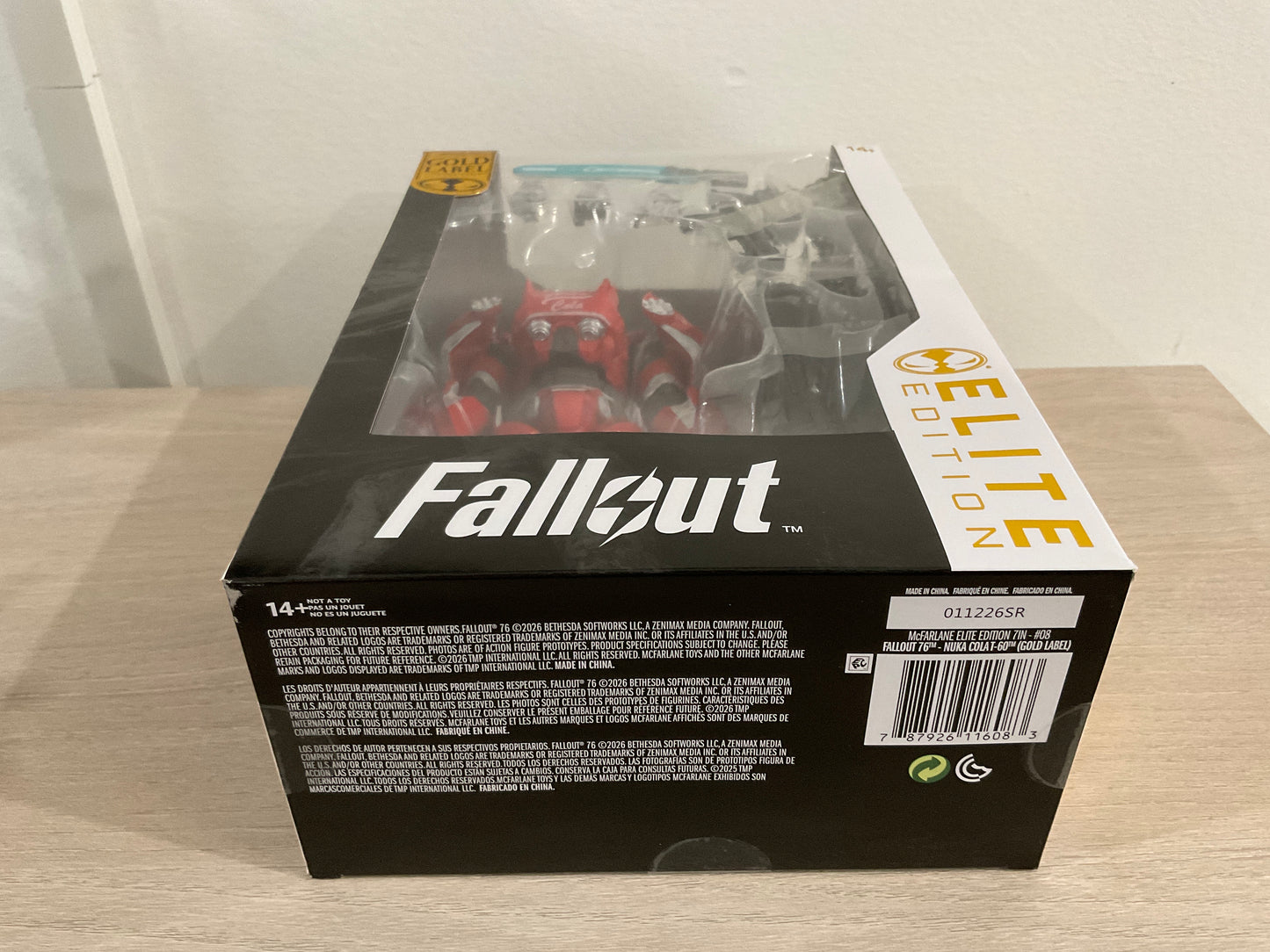 McFarlane Fallout 76 Nuka Cola T-60 Power Armor Gold Label Elite Edition 7-Inch Action Figure #2