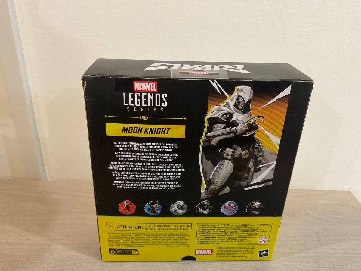 Marvel Legends Series Marvel Rivals Moon Knight 6" Action Figure - Substandard Box 1