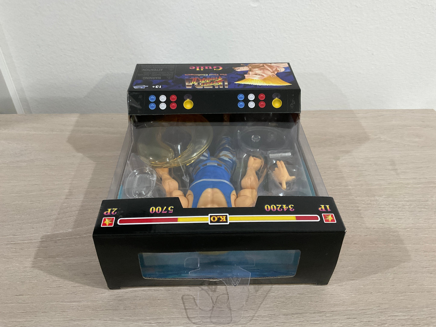Jada Toys Street Fighter II Guile Player 2 1:12 Scale Action Figure