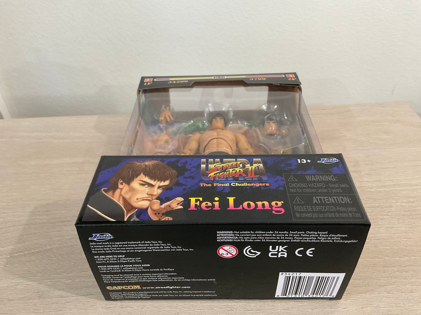Street Fighter Fei Long 6-In Action Figure Jada Toys