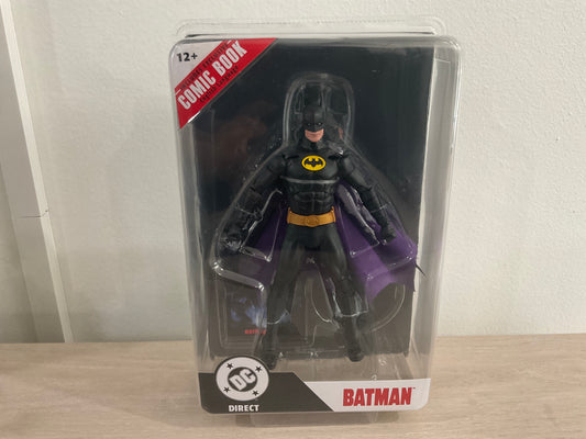 McFarlane Toys DC Direct Batman '89 Batman 7-Inch Action Figure with Comic (Page Punchers Wave 13)