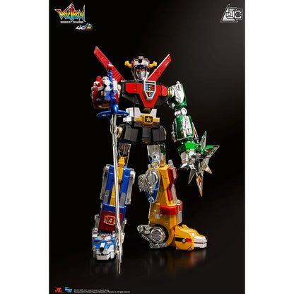 Toynami Voltron 40th Anniversary Gift Set Light-Up Sound Base Deluxe Collectible