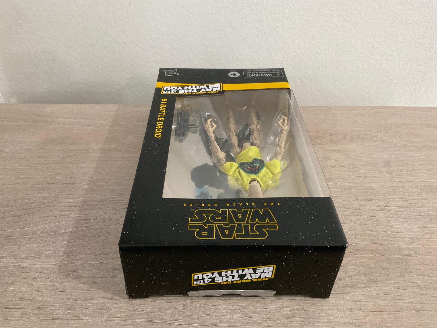 Star Wars The Black Series B1 Battle Droid May the 4th Be With You 6-Inch Action Figure
