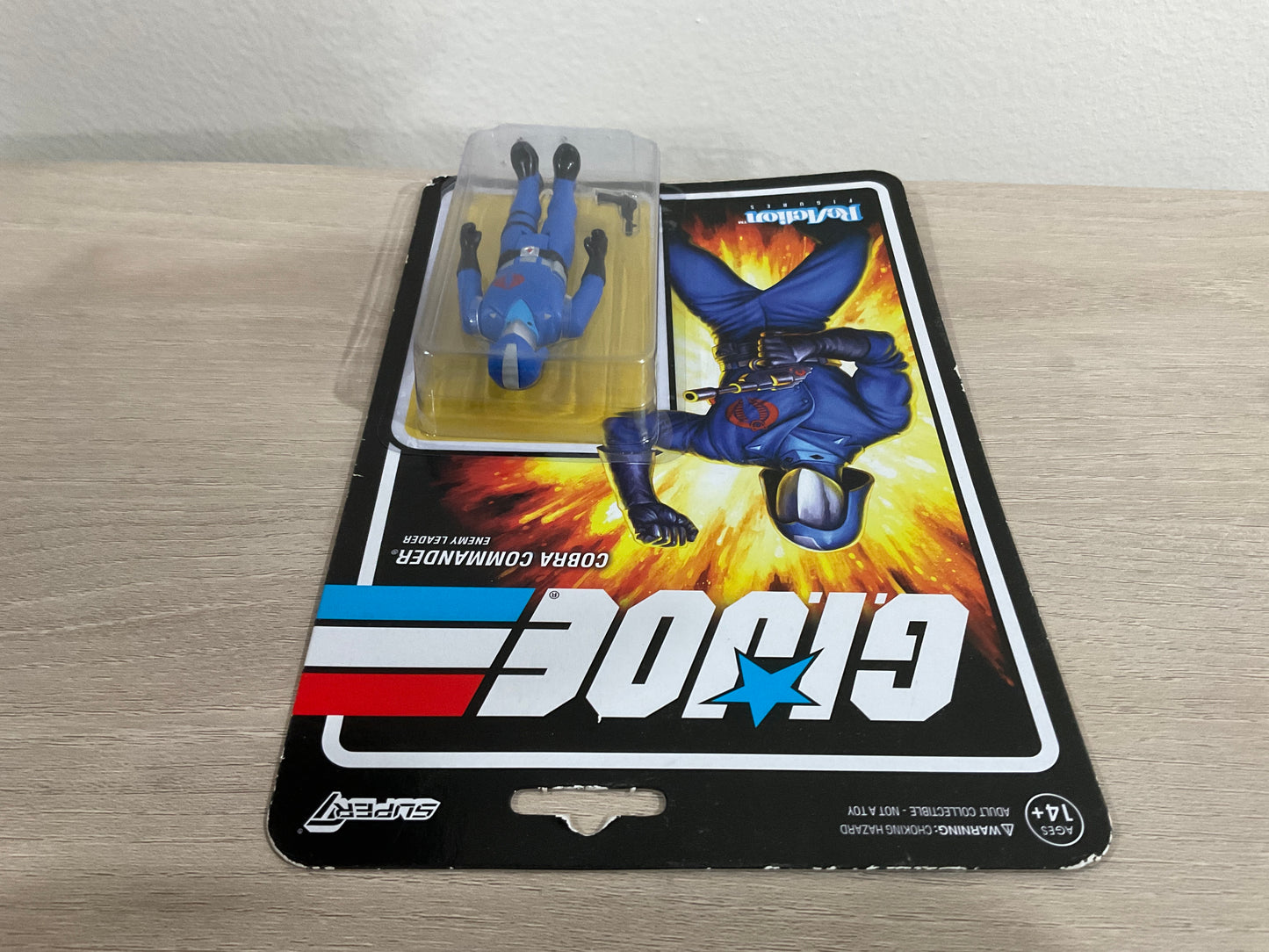 G.I. Joe ReAction+ Cobra Commander (Cartoon) 3.75-Inch Action Figure – Super7 Substandard 3