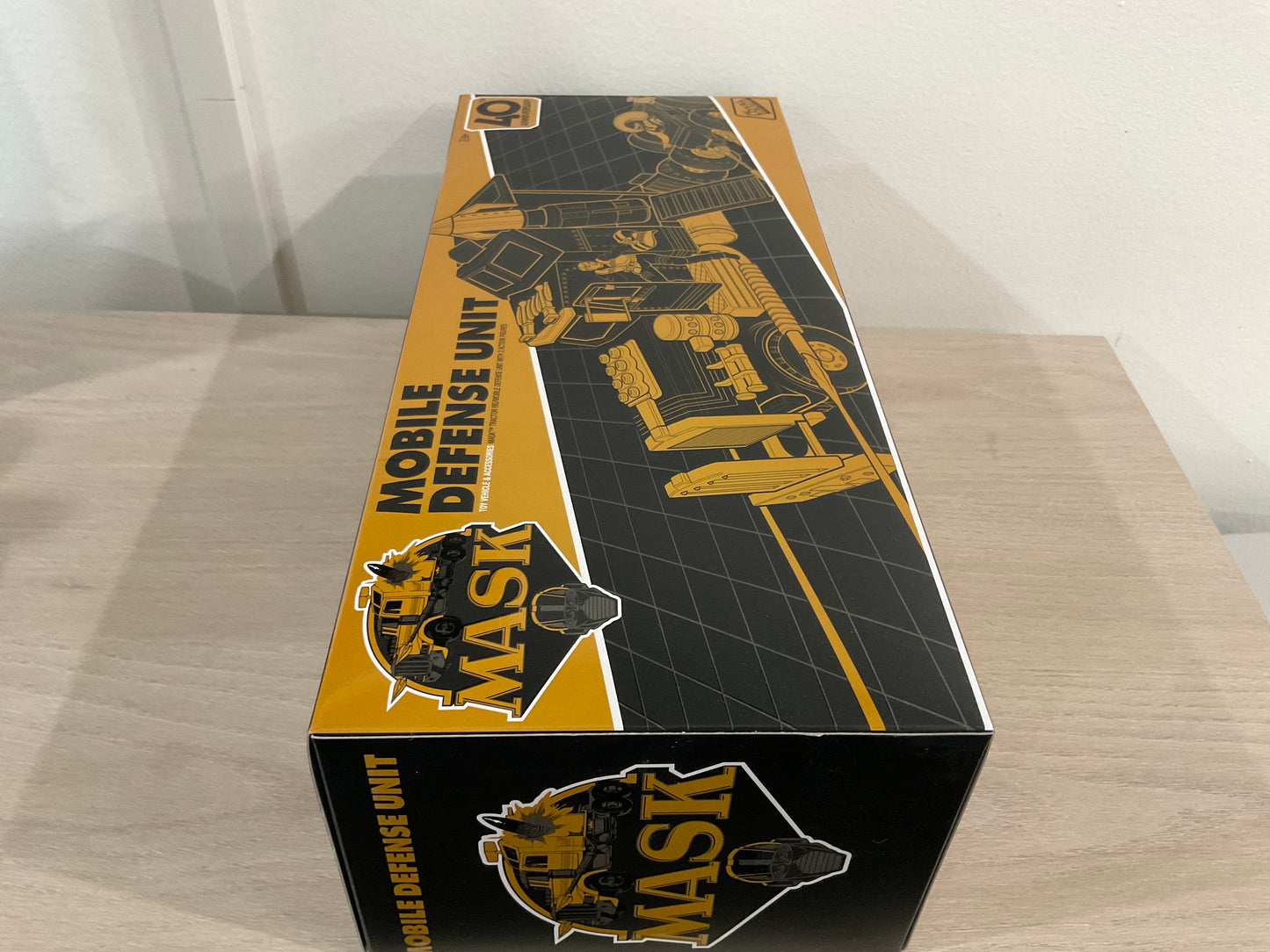 M.A.S.K. 40th Anniversary Mobile Defense Unit Black & Gold Limited Edition Vehicle Set