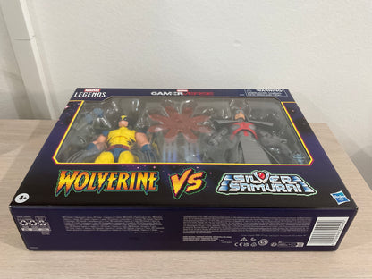 Marvel Legends Gamerverse Wolverine vs. Silver Samurai 2-Pack – 6-Inch Figures