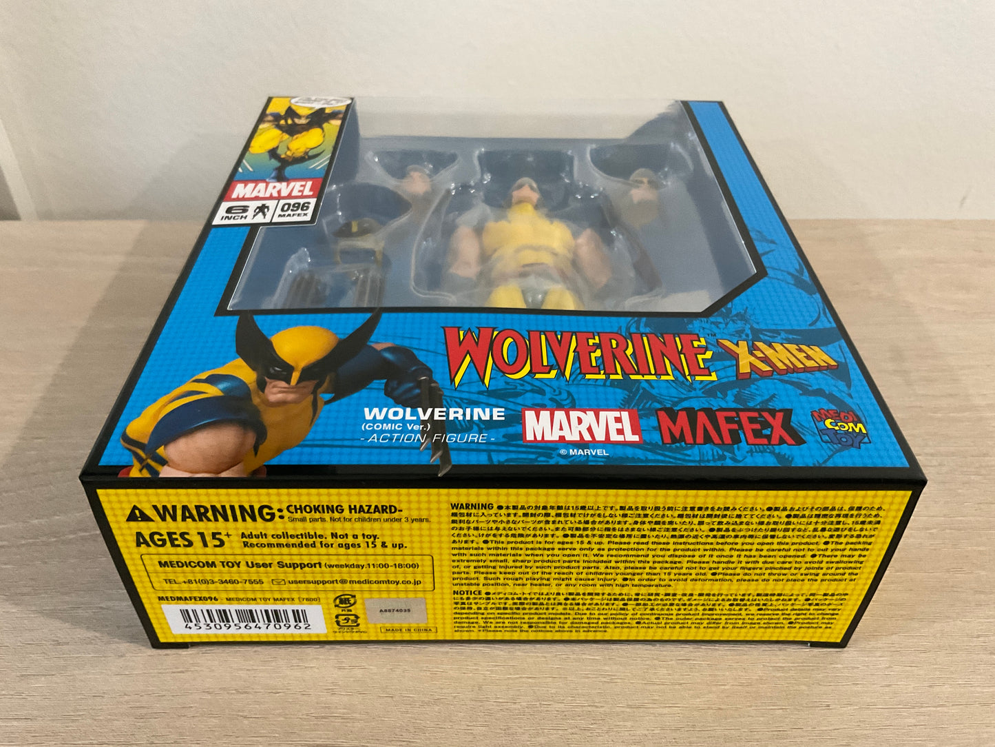 MAFEX No.096 Wolverine Comic Version 2nd Reissue X-Men Figure