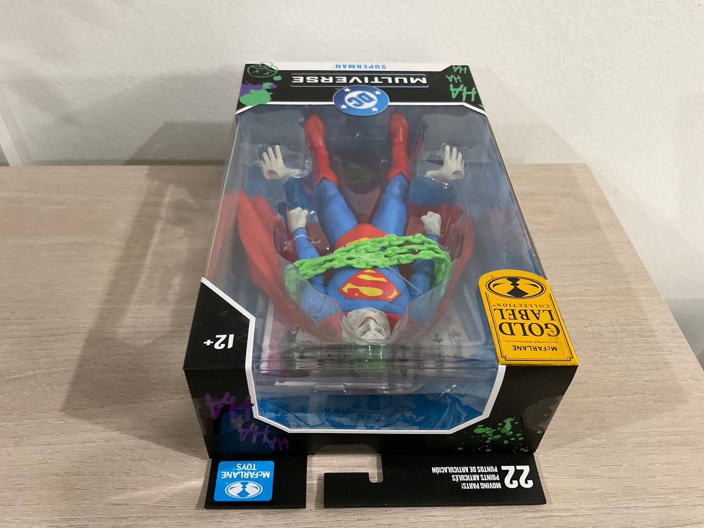 DC Multiverse Superman #9 (Jokerized) – Gold Label 7-Inch Action Figure