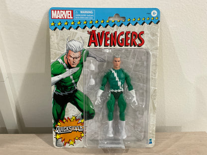 Marvel Legends Series Quicksilver, Retro Marvel Comics Collectible Action Figure (Substandard 1)