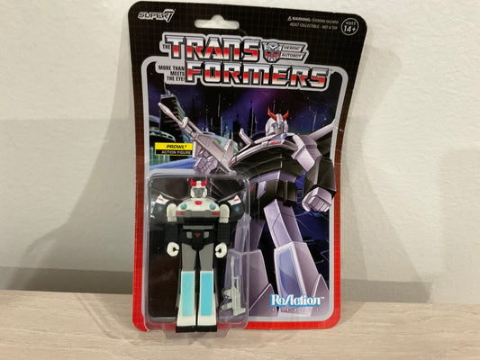 Super7 ReAction Transformers – Prowl 3.75-Inch Action Figure (Substandard 1)