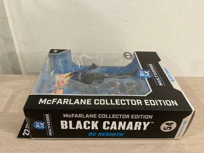 McFarlane DC Multiverse Black Canary (DC Rebirth #54) Platinum Chase 7-Inch Action Figure