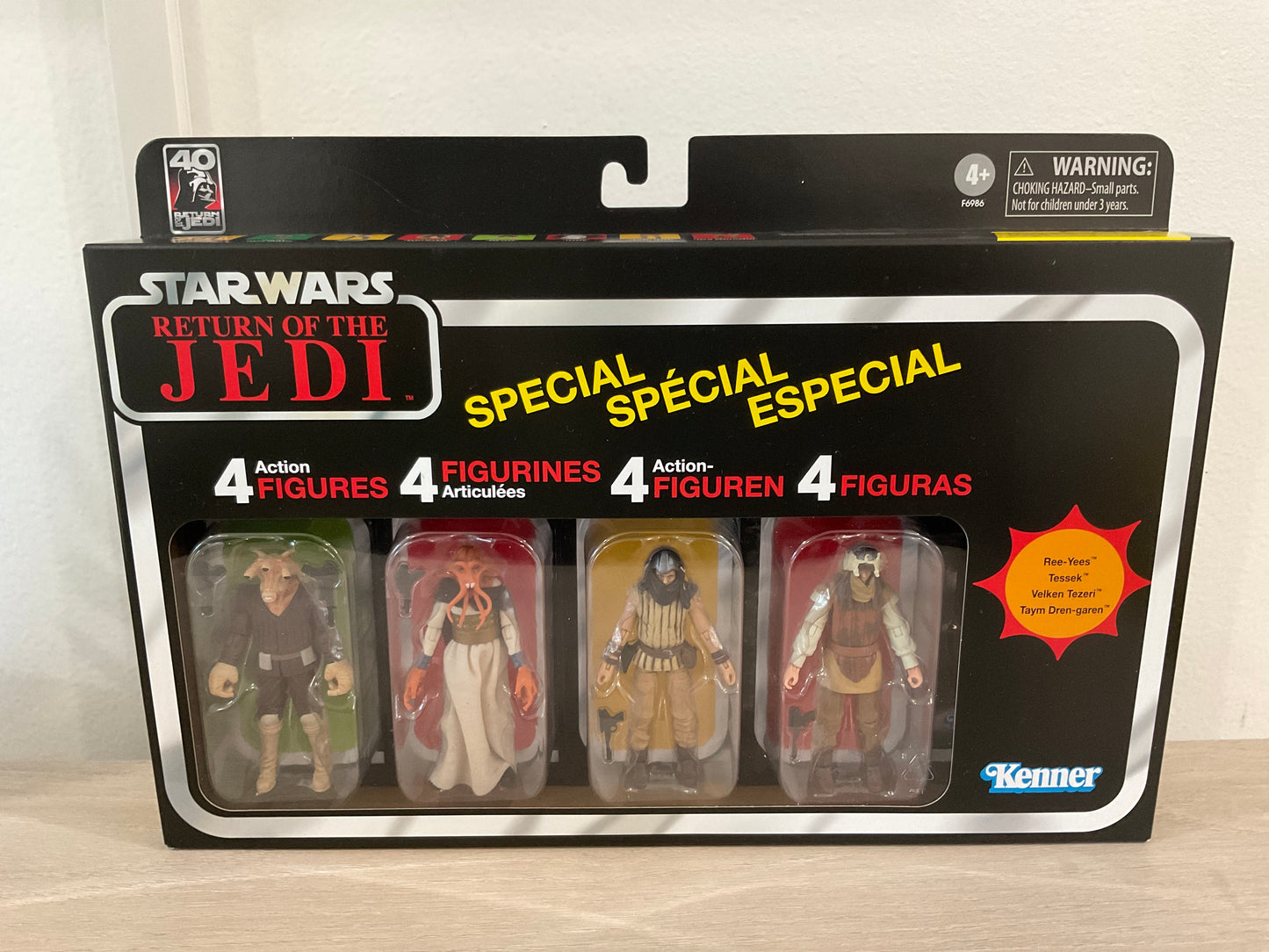 Star Wars Vintage Collection Jabba’s Court Denizens 4-Pack Hasbro