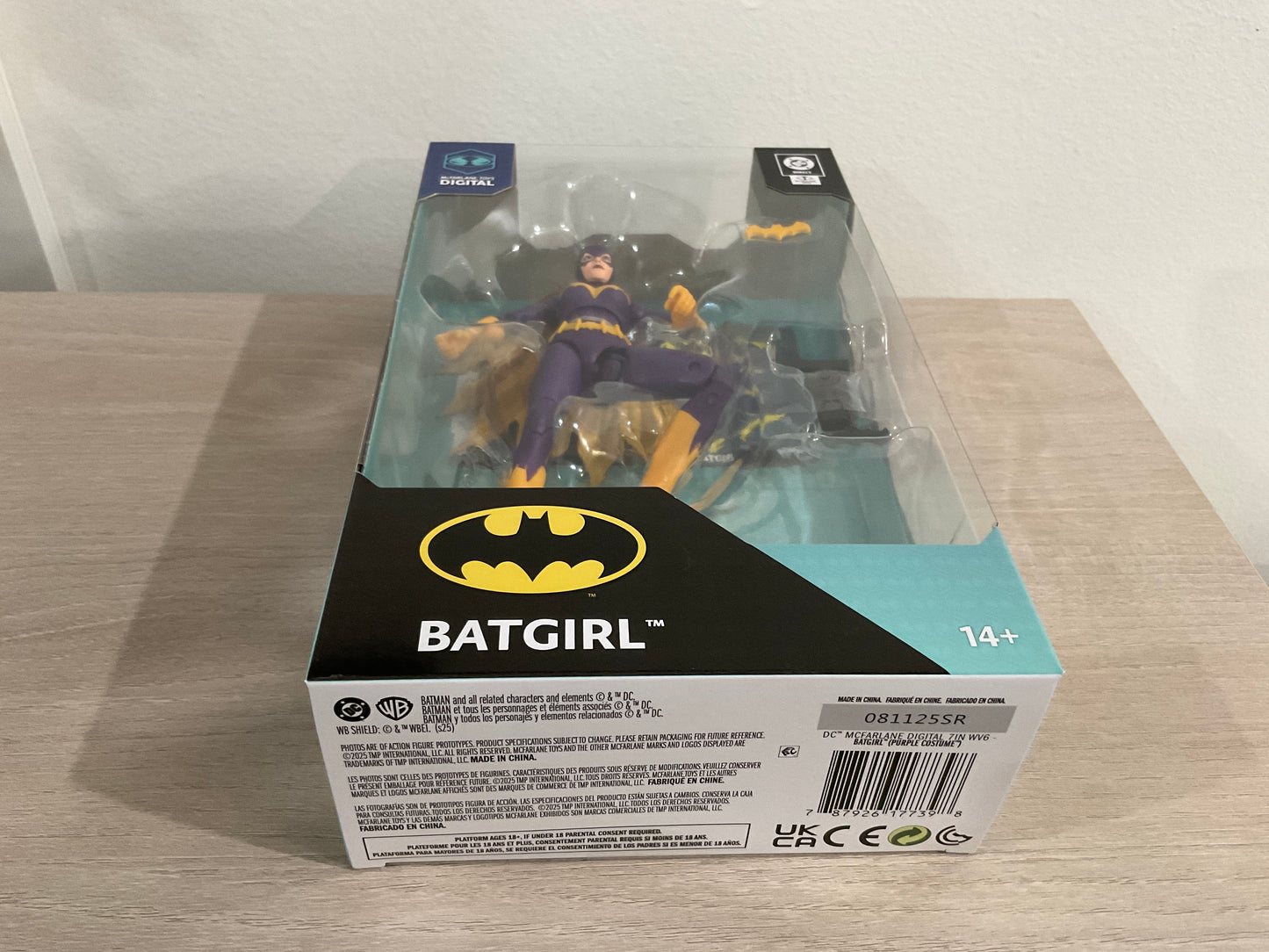 Batgirl (DC Classic) 7-Inch Action Figure with McFarlane Toys Digital Collectible