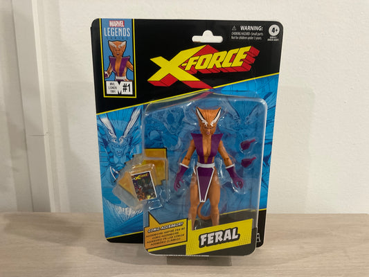 Marvel Legends Series Feral (X-Force & X-Men Comics-Inspired) – 6-Inch Action Figure - Substandard Card 5