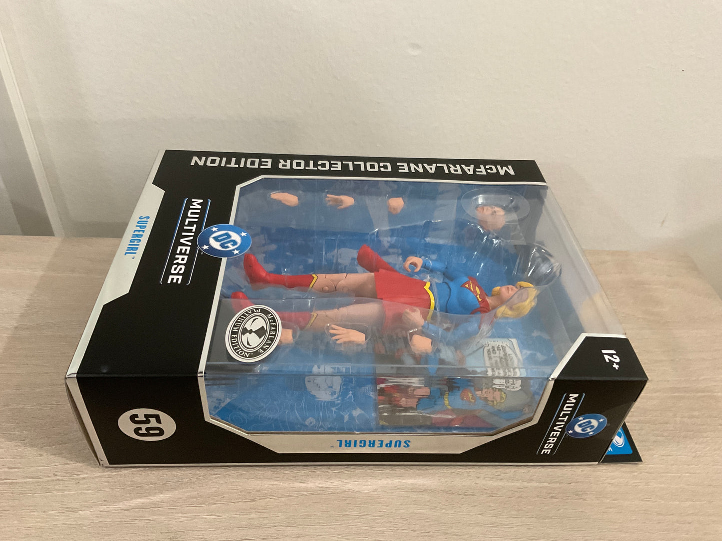 DC Multiverse Supergirl Action Comics Platinum Chase McFarlane Collector Edition 7-In Figure