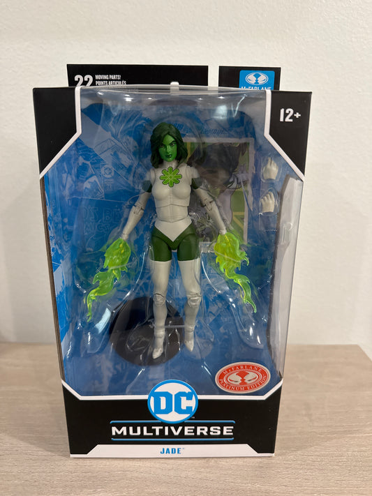 DC Multiverse Green Lantern Corps – Jade 7” Figure (Red Platinum Edition)