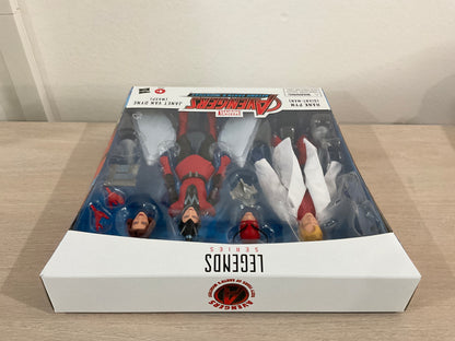 Avengers Marvel Legends Series Hank Pym (Giant-Man) & Janet Van Dyne (Wasp) 6-Inch Action Figure 2-Pack