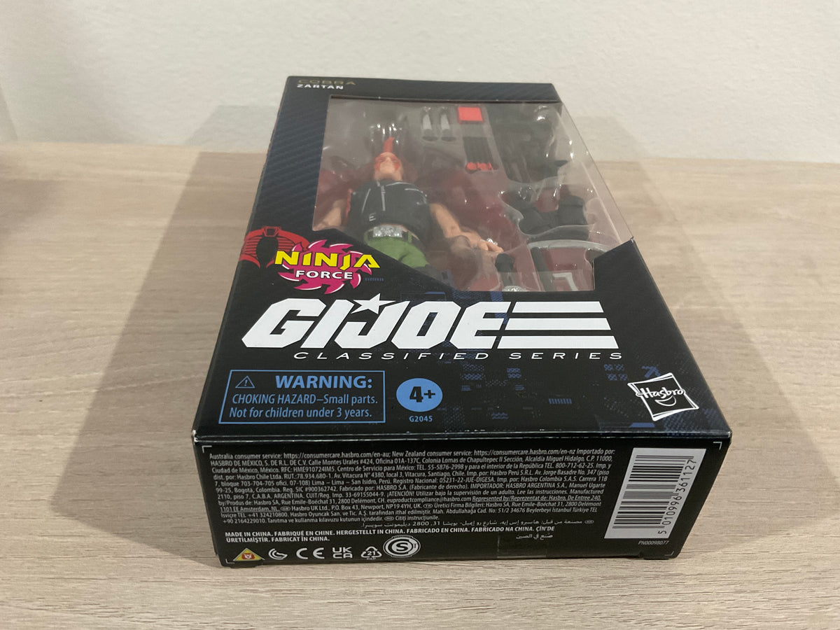 G.I. Joe Classified Series #192 Ninja Force Zartan 6-Inch Action Figure - Substandard Box